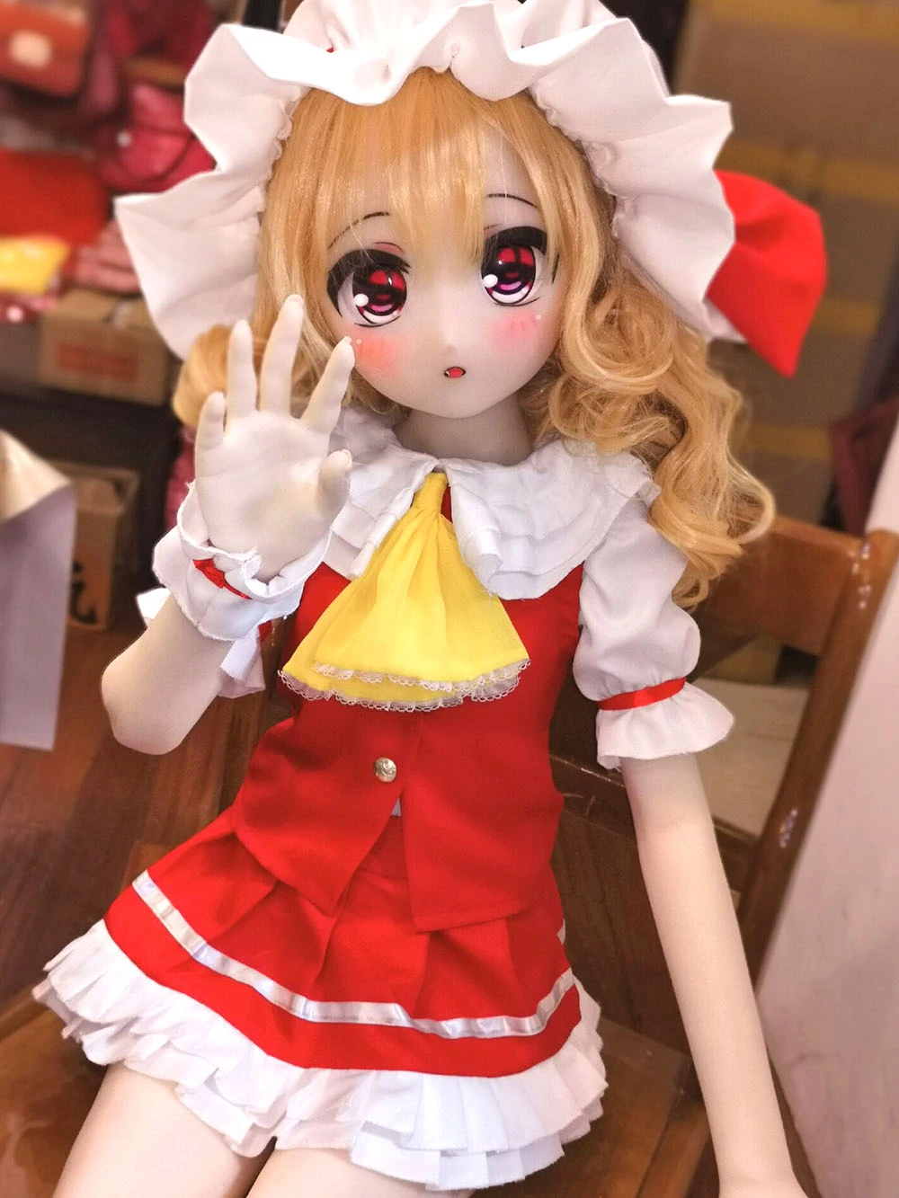 flandre sex doll from touhou video game cosplay 135cm-SEXCDOLL